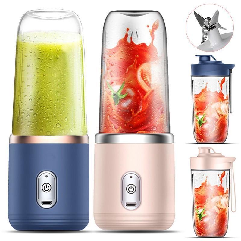 High Quality Twin Gear Portable Juice Blender Pink